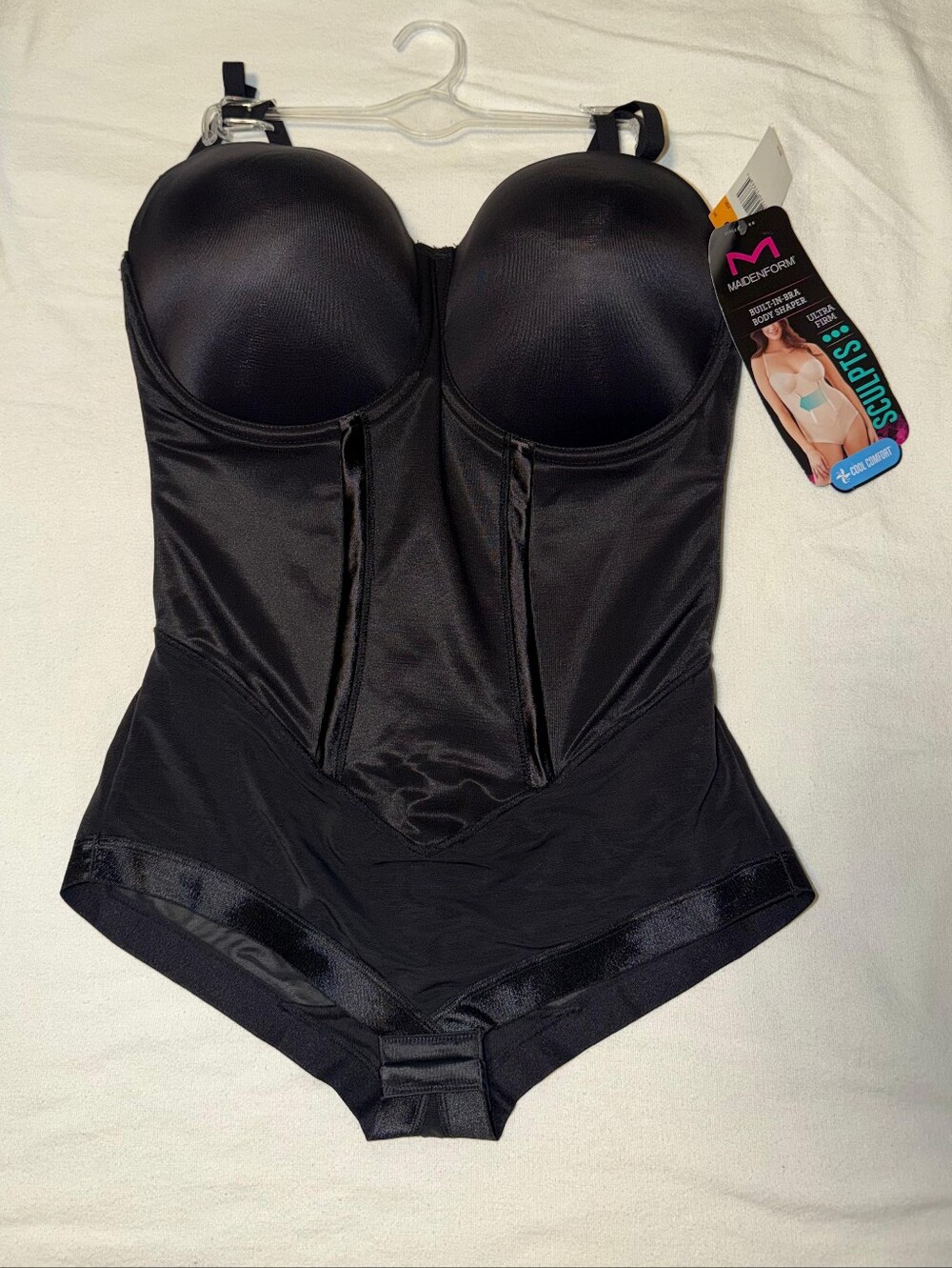 NWT MAIDENFORM SHAPEWEAR SCULPTS BUILT IN BRA SIZE 40DD